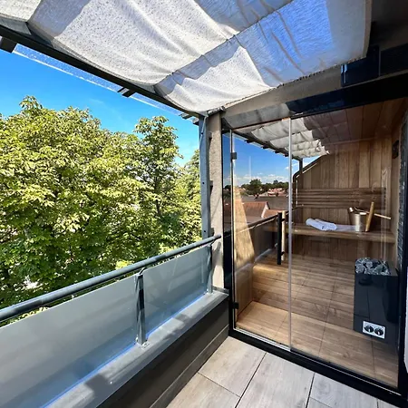 Onyx 2 Hálószobás Privát Finn Szaunával és 2 Fürdőszobával Apartamento